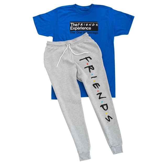 The Friends Experience Official Store Logo Joggers Grey – Friends The  Experience