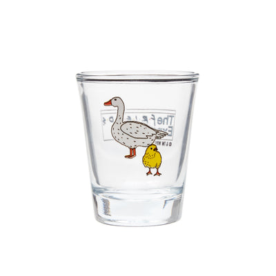 Chick and Duck Shot Glass The Friends Experience