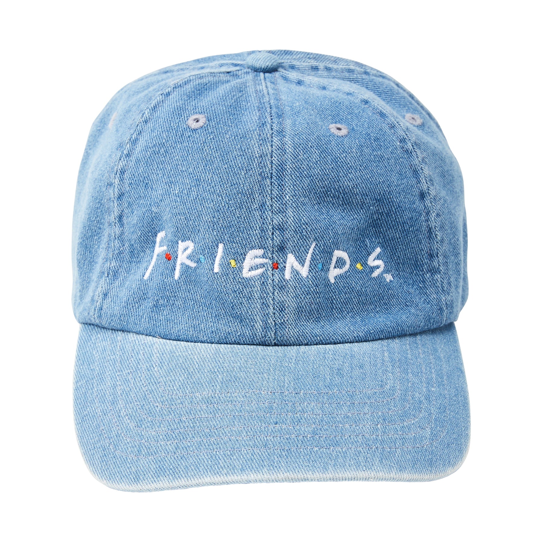 The Friends Experience Official Store Logo Baseball Cap Denim – Friends The  Experience